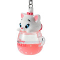 Japan Disney Store Keychain Toy - Marie Cat / Water In Mug - 3
