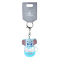 Japan Disney Store Shaka Shaka Keychain - Dumbo / Water In Mug - 2