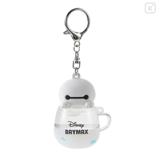 Japan Disney Store Shaka Shaka Keychain - Baymax / Water In Mug - 1