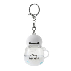 Japan Disney Store Shaka Shaka Keychain - Baymax / Water In Mug