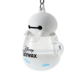 Japan Disney Store Shaka Shaka Keychain - Baymax / Water In Mug - 5