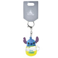 Japan Disney Store Keychain Toy - Stitch / Water In Mug - 2