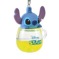 Japan Disney Store Floating Sequins Keychain - Stitch / Mug - 5