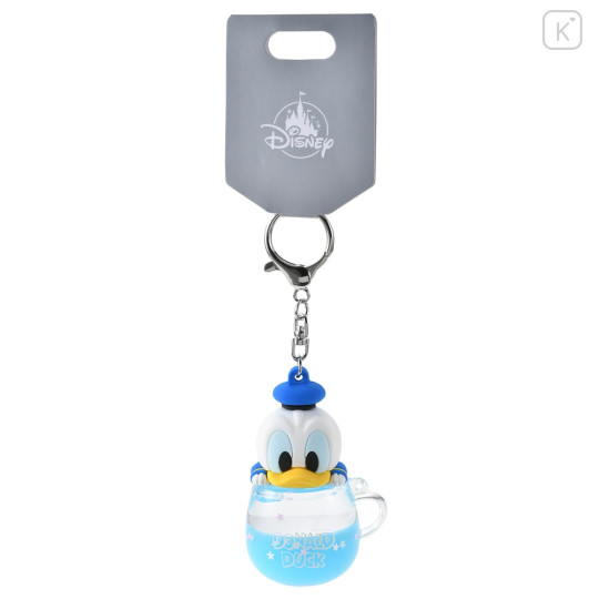 Japan Disney Store Keychain Toy - Donald Duck / Water In Mug - 2