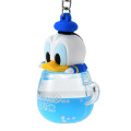 Japan Disney Store Shaka Shaka Keychain - Donald Duck / Water In Mug - 3