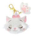 Japan Disney Store Stuffed Mascot Keychain - Marie Cat : Paw - 1