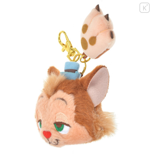 Japan Disney Store Stuffed Mascot Keychain - Gideon : Paw - 2