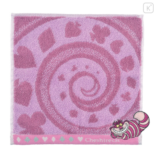 Japan Disney Store Mini Towel - Cheshire Cat - 1