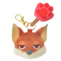 Japan Disney Store Stuffed Mascot Keychain - Zootopia Nick Wilde : Paw - 1