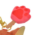 Japan Disney Store Stuffed Mascot Keychain - Zootopia Nick Wilde : Paw - 4
