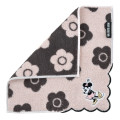 Japan Disney Store Embroidered Mini Towel - Minnie Mouse : Flora Mary Quant - 2