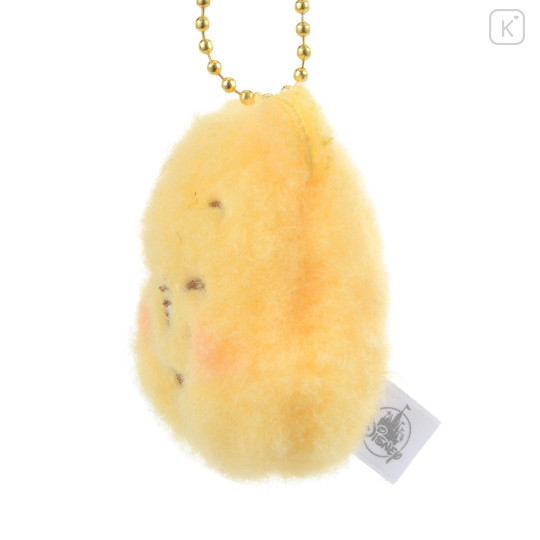 Japan Disney Store Plush Face Keychain - Pooh / Lommy - 2