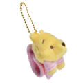 Japan Disney Store Multi Holder Key Chain - Pooh / Fluffy Fuwamoco Zakka - 3