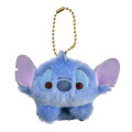 Japan Disney Store Multi Holder Key Chain - Stitch / Fluffy Fuwamoco Zakka - 2