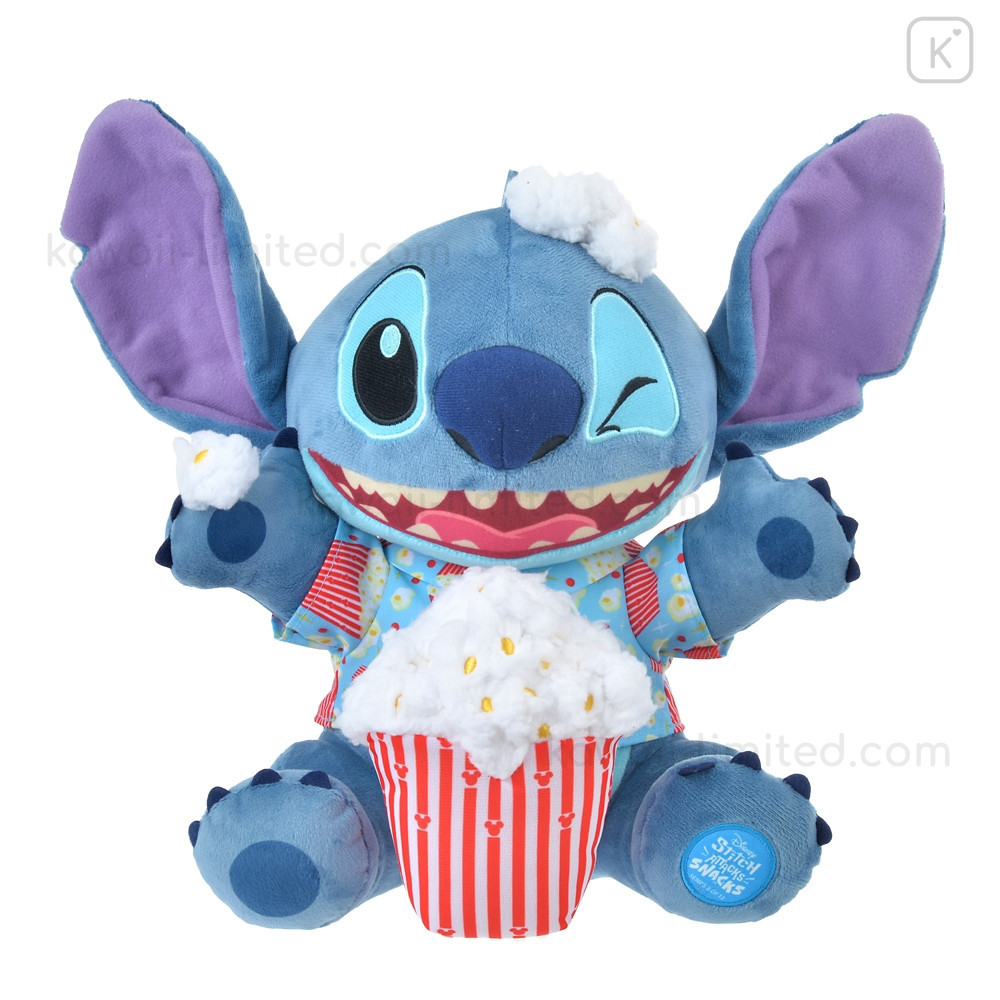 Peluche medio Stitch Attacks Snacks Popcorn, 2 di 12