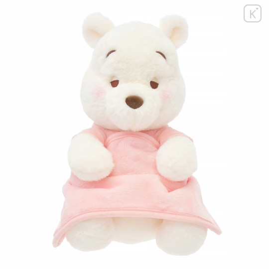 Japan Disney Store Plush Toy (M) - Pink White Pooh - 1