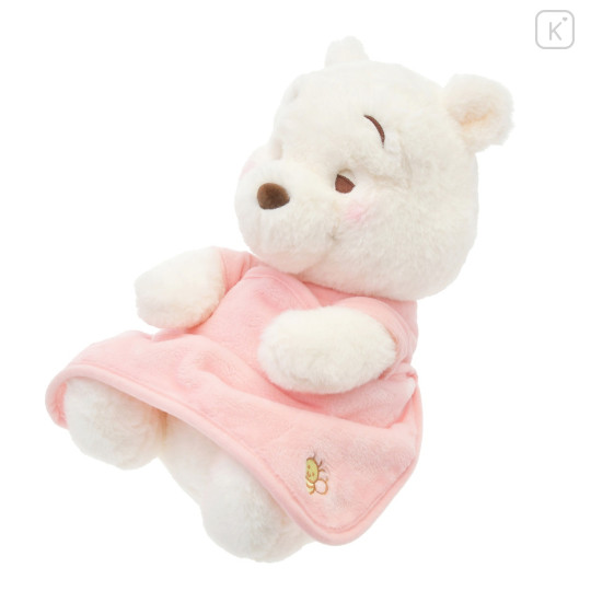 Japan Disney Store Plush Toy (M) - Pink White Pooh - 2