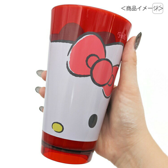 Japan Sanrio Tumbler - Hello Kitty / Red - 3