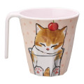 Japan Mofusand Melamine Tumbler - Cat / Mocha Ice Cream - 2