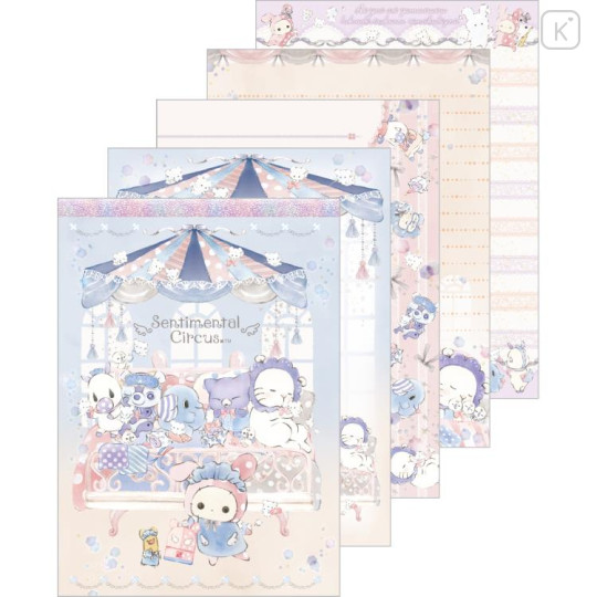 Japan San-X A6 Notepad - Sentimental Circus / Remake at the Window of Sky-Colored Daydreams B - 1