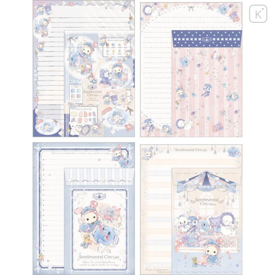 Japan San-X Letter Envelope Set - Sentimental Circus / Remake at the Window of Sky-Colored Daydreams - 2