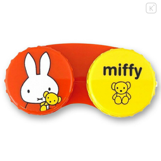 Japan Miffy Contact Lens Case - Orange & Yellow - 2