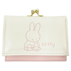 Japan Miffy Tri-Fold Wallet & Coin Case - Miffy / Flora