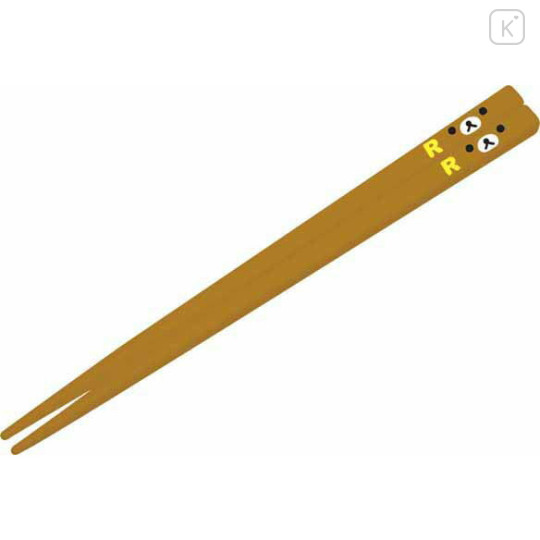 Japan San-X 16.5cm Chopsticks with Case - Rilakkuma - 2