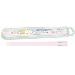 Japan San-X Chopsticks 16.5cm with Case - Sumikko Gurashi / Be Mine