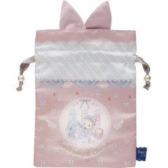 Japan San-X Drawstring Purse - Sentimental Circus / Remake at the Window of Sky-Colored Daydreams