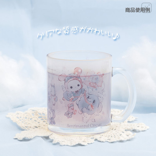 Japan San-X Glass Mug - Sentimental Circus : Remake at the Window of Sky-Colored Daydreams - 3