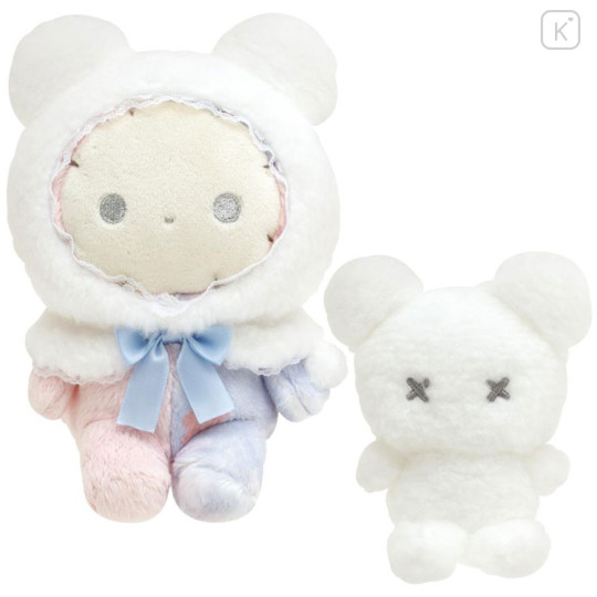 Japan San-X Plush 2pcs Set - Sentimental Circus Shappo & Cotton's Helper / Remake at the Window of Sky-Colored Daydreams - 1