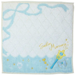 Japan Sailor Moon Jacquard Towel Handkerchief - Sailor Mercury