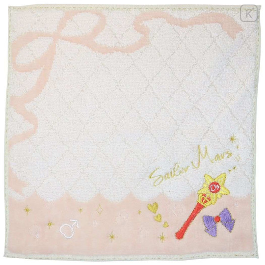 Japan Sailor Moon Jacquard Towel Handkerchief - Sailor Mars - 1