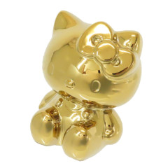 Japan Sanrio Piggy Bank - Hello Kitty / 50th Anniversary / Gold