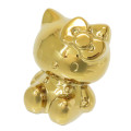 Japan Sanrio Piggy Bank - Hello Kitty / 50th Anniversary / Gold - 1