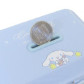Japan Sanrio Can Piggy Bank with Lock Case - Cinnamoroll & Milk / Blue Sky - 4