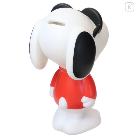 Japan Peanuts Vinyl Piggy Bank - Snoopy / Joe Cool - 2