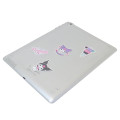 Japan Sanrio Vinyl Deco Glitter Sticker Set - Kuromi / Sweet Laptop Tablet - 2