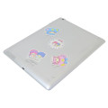 Japan Sanrio Vinyl Deco Glitter Sticker Set - Little Twin Stars / Laptop Tablet - 2