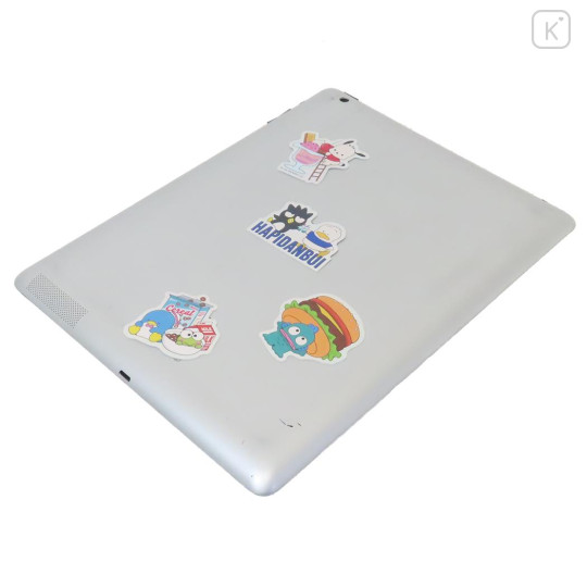 Japan Sanrio Vinyl Deco Glitter Sticker Set - Hapidanbui / Laptop Tablet - 2