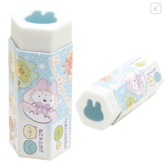 Japan San-X Secret Eraser 1pc - Sumikko Gurashi / Rabbit's Mysterious Spell Random Type - 3