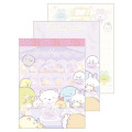 Japan San-X Mini Notepad 4pcs Set - Sumikko Gurashi / Rabbit's Mysterious Spell - 4