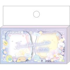 Japan San-X Clear Box Sticky Notes - Sumikko Gurashi / Rabbit's Mysterious Spell A