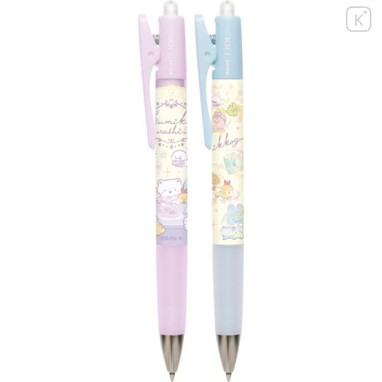 Japan San X Energel Gel Pen 2pcs Set Sumikko Gurashi Rabbits