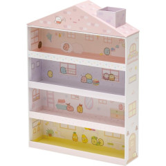 Japan San-X Plush Storage Display - Sumikko Gurashi / House Pink