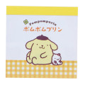 Japan Sanrio Square Memo - Pompompurin : Gingham - 1