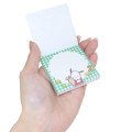 Japan Sanrio Square Memo - Pochacco / Gingham - 2