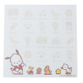 Japan Sanrio Square Memo - Pochacco / Gingham - 3