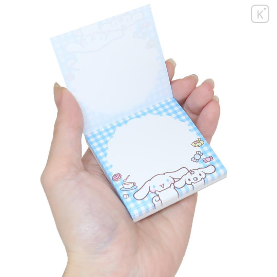 Japan Sanrio Square Memo - Cinnamoroll / Gingham - 2